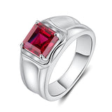 Fine Lab Emerald Sapphire Ruby Rings - Rings Universe