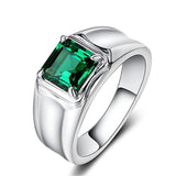 Fine Lab Emerald Sapphire Ruby Rings - Rings Universe