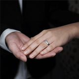 Classic Pure Tungsten Carbide  Men Women Wedding Rings - ringsuniverse