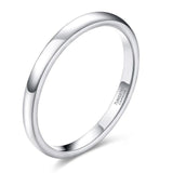 Classic Pure Tungsten Carbide  Men Women Wedding Rings - ringsuniverse