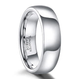 Classic Pure Tungsten Carbide  Men Women Wedding Rings - ringsuniverse
