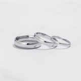 Classic Pure Tungsten Carbide  Men Women Wedding Rings - ringsuniverse