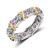 Charming 4mm Lab Diamond Engagement Wedding Ring - ringsuniverse