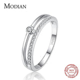 Silver Line Fashion AAA+ Quality CZ Diamonds Luxury Ring - Rings Universe