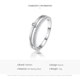 Silver Line Fashion AAA+ Quality CZ Diamonds Luxury Ring - Rings Universe