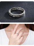 Silver Classic Ten Hearts AAA+ Quality CZ Diamonds Ring - Rings Universe