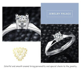 Superb AAA+ Cubic Zirconia Diamonds Silver Ring - Rings Universe