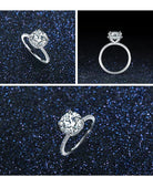 Classic Ten Hearts AAA+ Quality CZ Diamonds Luxury Ring - Rings Universe