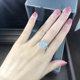 New Luxury AAA+ Cz Diamonds Engagement Ring - ringsuniverse