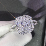 New Luxury AAA+ Cz Diamonds Engagement Ring - ringsuniverse