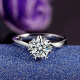 Best Seller - Stunning 0.5CT 1CT 2CT Moissanite ring - Rings Universe
