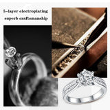 Best Seller - Stunning 0.5CT 1CT 2CT Moissanite ring - Rings Universe