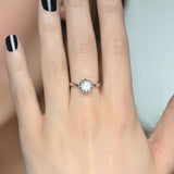 Best Seller - Stunning 0.5CT 1CT 2CT Moissanite ring - Rings Universe