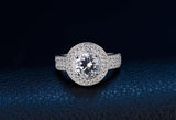 New Design 3pcs in one Silver Fine Jewelry Rings set - ringsuniverse