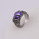 Vintage Bikers Python Eye Rings - Rings Universe