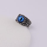 Vintage Bikers Python Eye Rings - Rings Universe