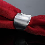 Fashion Silver Thumb Board Ring For Women - Rings Universe