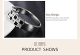 Fashion Silver Cube AAA Zircon Ring - Rings Universe