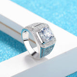 Fine Jewelry Big 2.0ct Lab Diamond Silver Ring - ringsuniverse