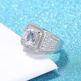 Fine Jewelry Big 2.0ct Lab Diamond Silver Ring - ringsuniverse