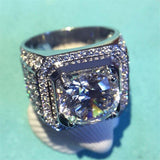 Fine Jewelry Solitaire 4ct Simulated Diamond Ring - ringsuniverse