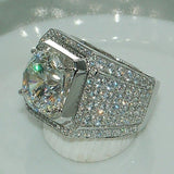 Hip Hop Princess 3 Carats Simulated Diamond Ring - Rings Universe