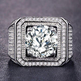 Hip Hop Princess 3 Carats Simulated Diamond Ring - Rings Universe
