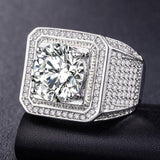 Hip Hop Princess 3 Carats Simulated Diamond Ring - Rings Universe