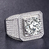 Hip Hop Princess 3 Carats Simulated Diamond Ring - Rings Universe