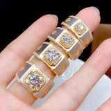 New Exquisite Sparkling Moissanite Diamond Ring - ringsuniverse