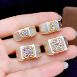 New Exquisite Sparkling Moissanite Diamond Ring - ringsuniverse