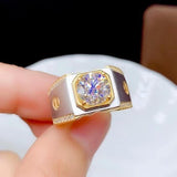 New Exquisite Sparkling Moissanite Diamond Ring - ringsuniverse