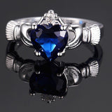 Jewelry With Heart Shaped Amethyst Sapphire Ruby Topaz Rings - Rings Universe