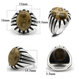 Handmade Precious Coral Ring in Silver - Rings Universe