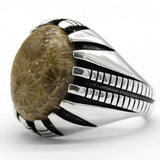 Handmade Precious Coral Ring in Silver - Rings Universe