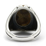Handmade Precious Coral Ring in Silver - Rings Universe