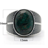 Silver Natural Phoenix Stone Vintage Ring - Rings Universe