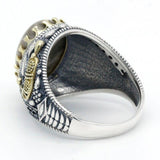 New Handmade Sterling Silver Indian Agate ring - ringsuniverse