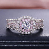 New Arrival Luxury Round Silver AAA CZ Diamonds Ring - ringsuniverse