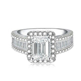 Original Latest Design Silver AAA Zirconia Diamonds Ring - ringsuniverse