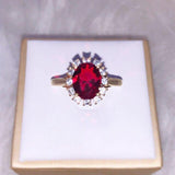 Best Seller, Fashion Lab Created Gemstone Silver Charm Rings - ringsuniverse