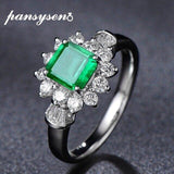 New Fashion Lab Created Emerald Fine Jewelry Ring - ringsuniverse