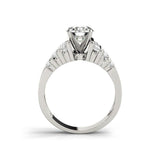 New Big Luxury 1 Carat Sona Diamond Ring Set - Rings Universe