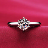 Best Seller Solitaire 1 Carat Lab Diamond Luxury Ring - ringsuniverse