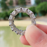 Classy Oval Cut Moissanite Diamonds Luxury Ring - Rings Universe