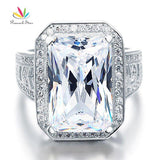 Impressive 8.5 Carat Princess Cut Z Diamond Ring - Rings Universe