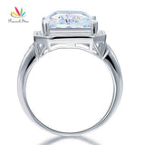 Impressive 8.5 Carat Princess Cut Z Diamond Ring - Rings Universe