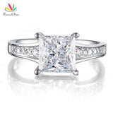 Excellent Luxury 1.5 Ct Princess Cut Z Diamond Ring - Rings Universe