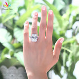 Impressive 8.5 Carat Princess Cut Z Diamond Ring - Rings Universe