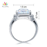 Impressive 8.5 Carat Princess Cut Z Diamond Ring - Rings Universe